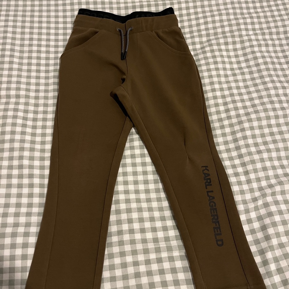 Karl Lagerfeld logo-print elasticated-waist track pants